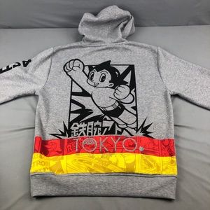 Southpole Astro Boy Tokyo Pullover Hoodie Tezuka Productions Size Small Gray